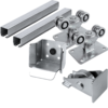 Kit poartă autoportantă 500 Kg cu 6 ml de șină