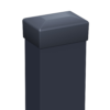stalp gard antracit 60x40 cu capac