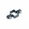 Colier prindere panou ∅4 mm, 60x40 mm, Antracit