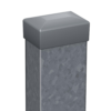 stalp garz zincat 60x40 cu capac