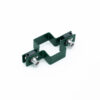 Colier prindere panou ∅5 mm, 60x40 mm, verde, intermediar