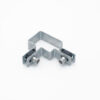 Colier prindere panou ∅5 mm, 60x40 mm, Zincat, de colt