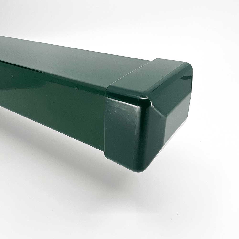 stalp gard verde cu capac pvc 60x40