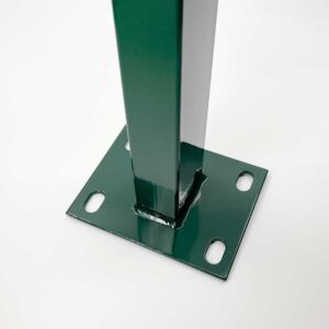 stalp gard 60x40 mm vopsit electrostatic verde RAL 6005 cu talpa