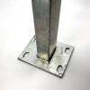 stalp gard zincat cu talpa 60x40 mm