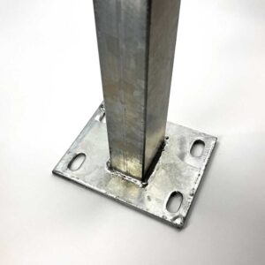stalp gard zincat cu talpa 60x40 mm