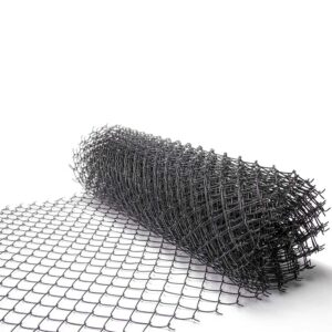 plasa impletita PVC antracit RAL 7016