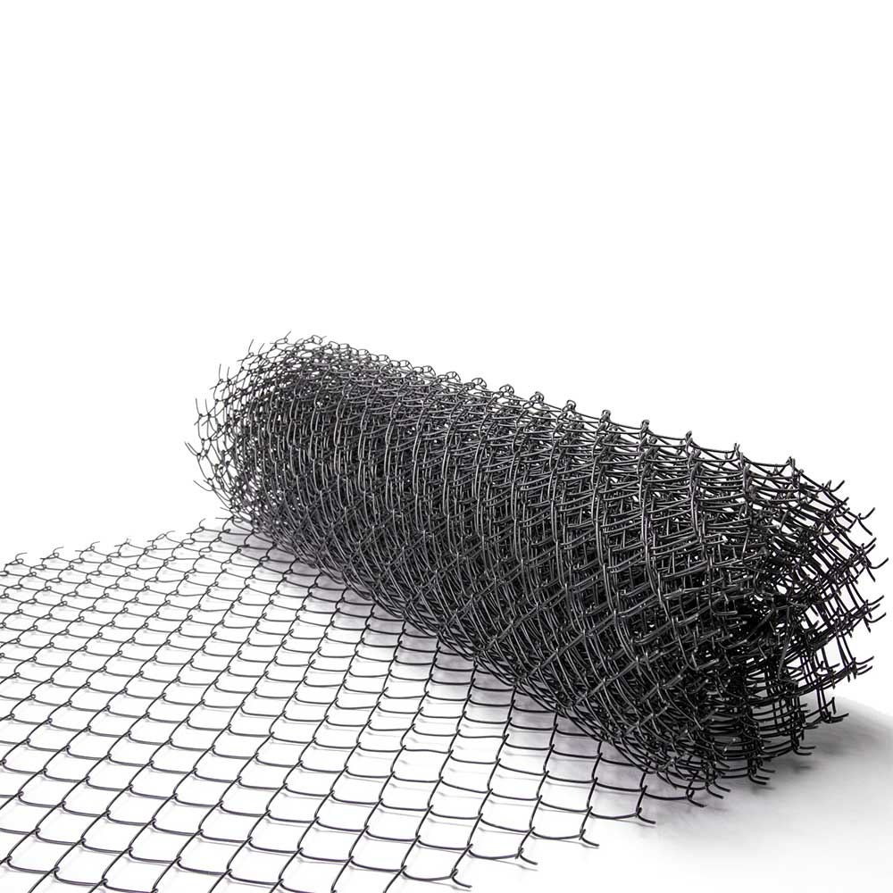 plasa impletita PVC antracit RAL 7016