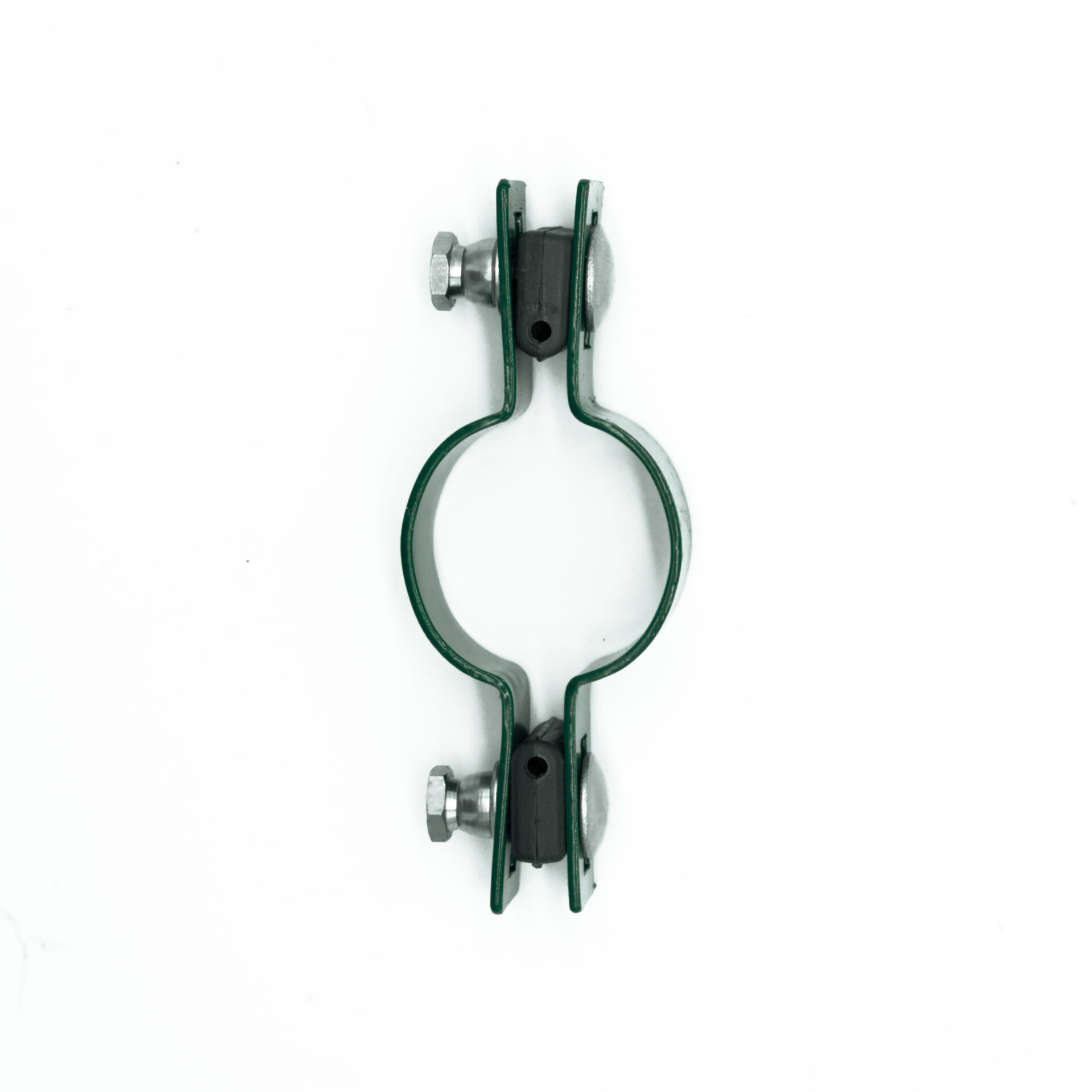 Colier verde intermediar 60 mm pentru prinderea panourilor