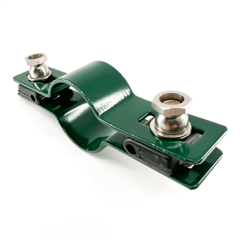 sistem prindere tip colier pentru fixarea panourilor de gard