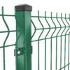 panou gard bordurat vopsit verde RAL 6005 42 fire